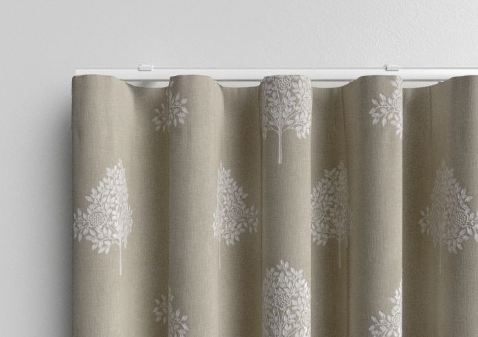 William Morris Marigold Tree Embroidery, Linen - Made to Measure Curtains - Image 13